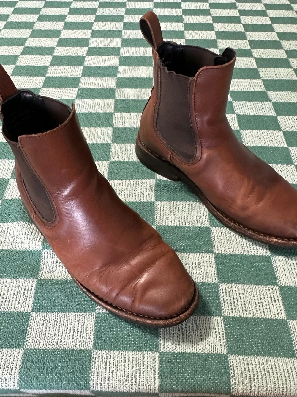 Thursday Boot Company Duke Chelsea Boot in Brandy Leather Men’s Size 8